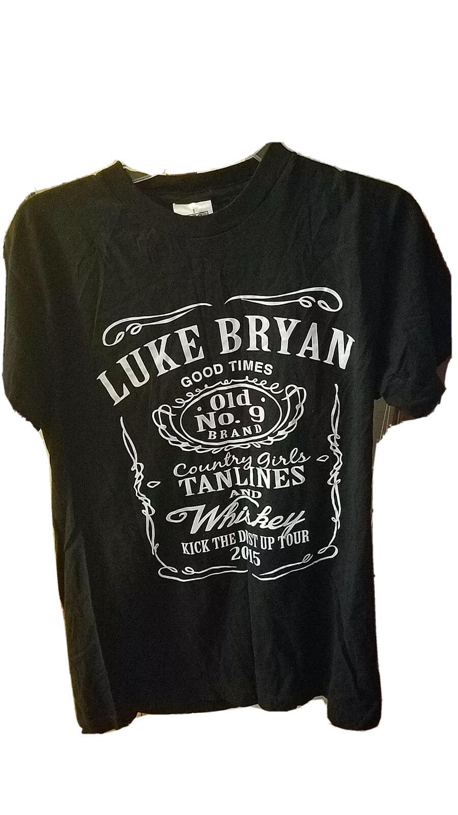 Luke Bryan 2015 Kick Up The Dust Size Small Concert T-Shirt