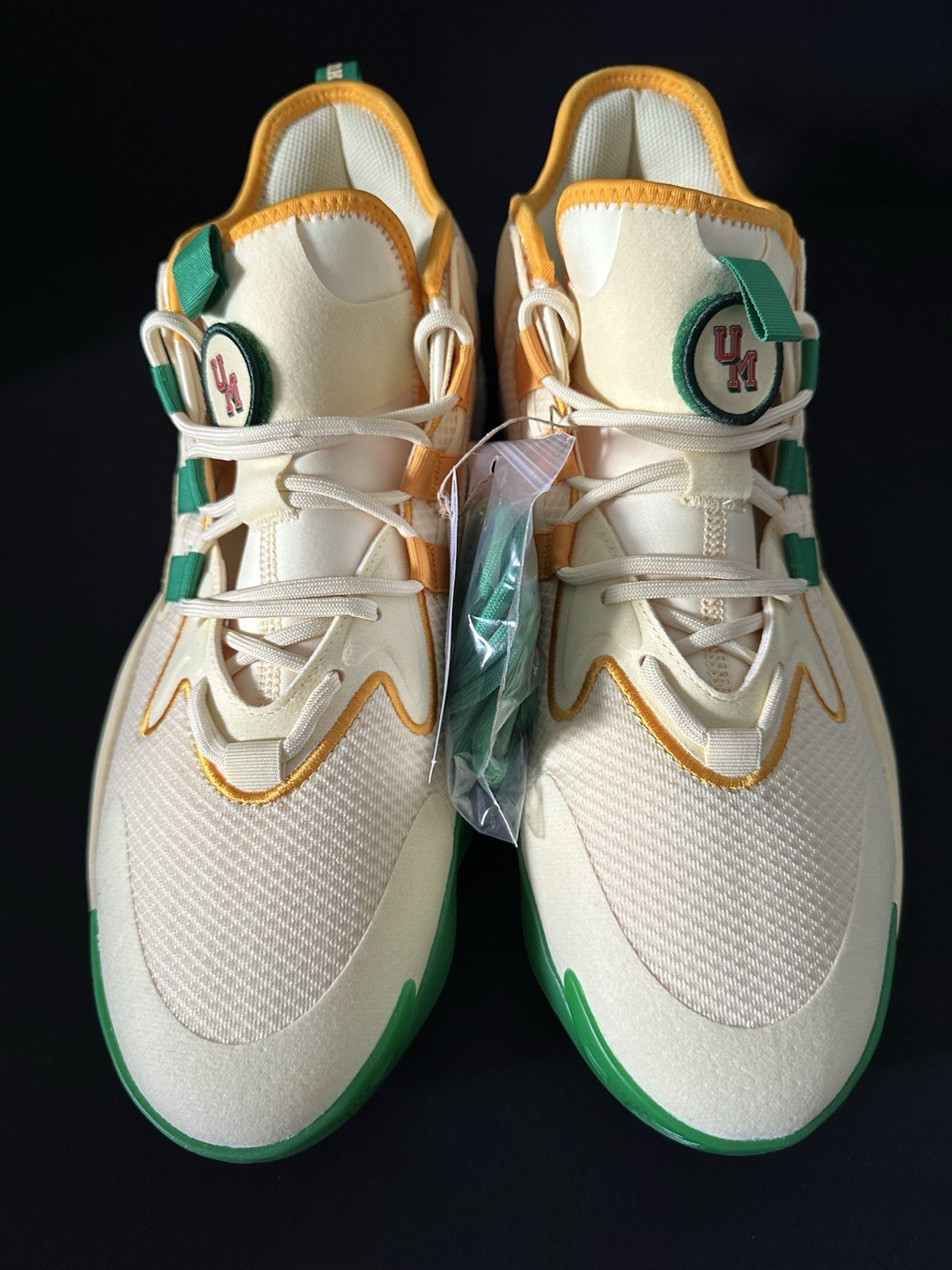 Adidas SM BYW Select PE Miami Hurricanes Team Issue Basketball Sz 14 New IE0880
