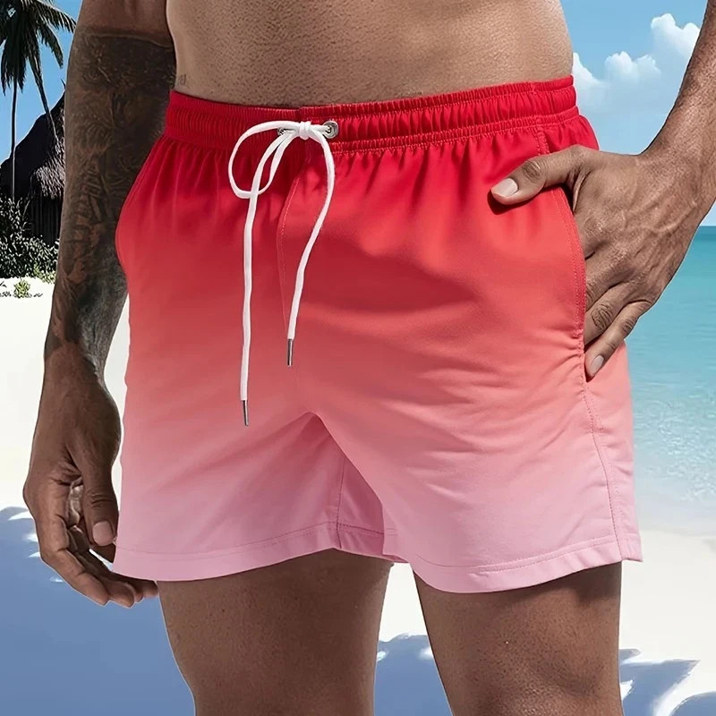 Men’s Quick Dry Mesh Lined Swim Trunks Pockets Beach Gym Shorts Pants Wear Gift
