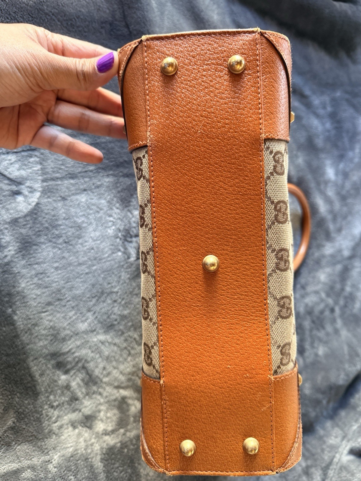 Gucci Nailhead Medium Tote Bag