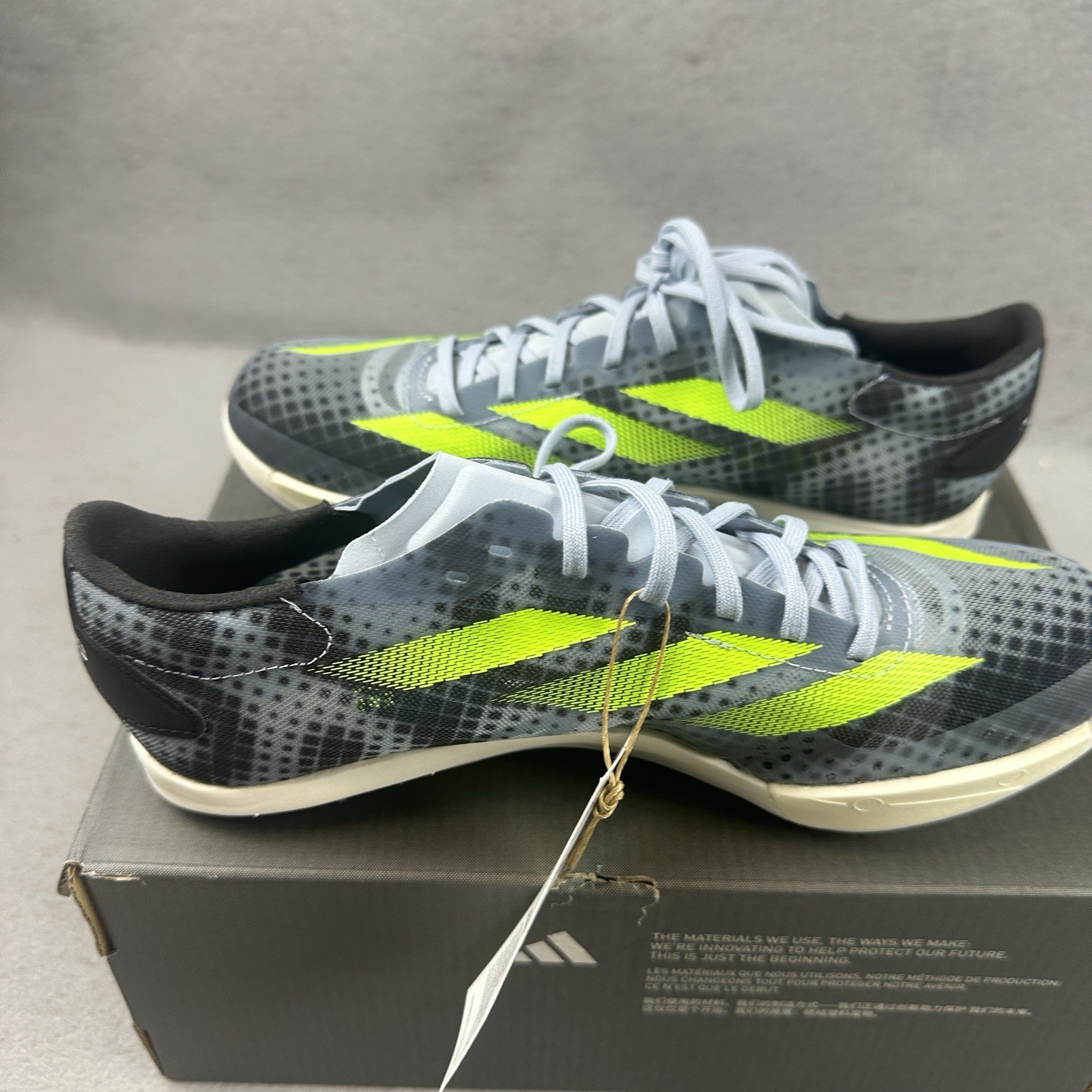 Adidas Adizero Ambition Distance Spikes Cleats Men 6 Women 7 IE2767 New Box