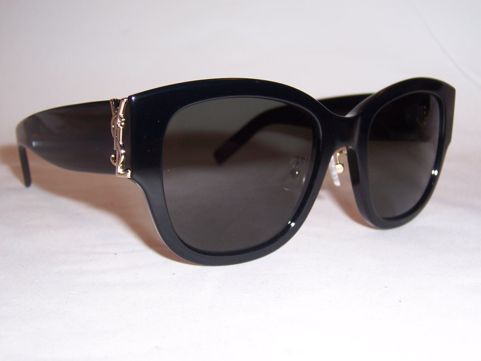 NEW SAINT LAURENT SUNGLASSES SL M95/K 001 BLACK/GRAY AUTHENTIC 95