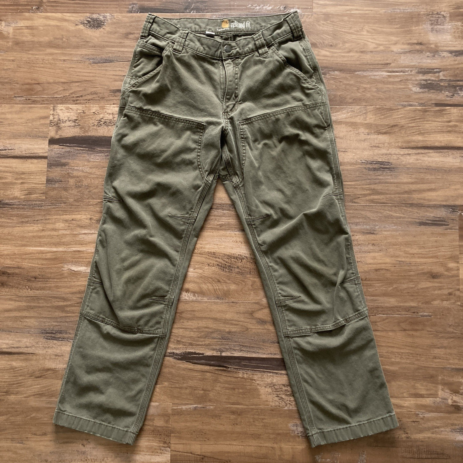 Carhartt Rugged Flex Double Knee Work Pants Men’s 30×30 (Fits 29×28) Distressed