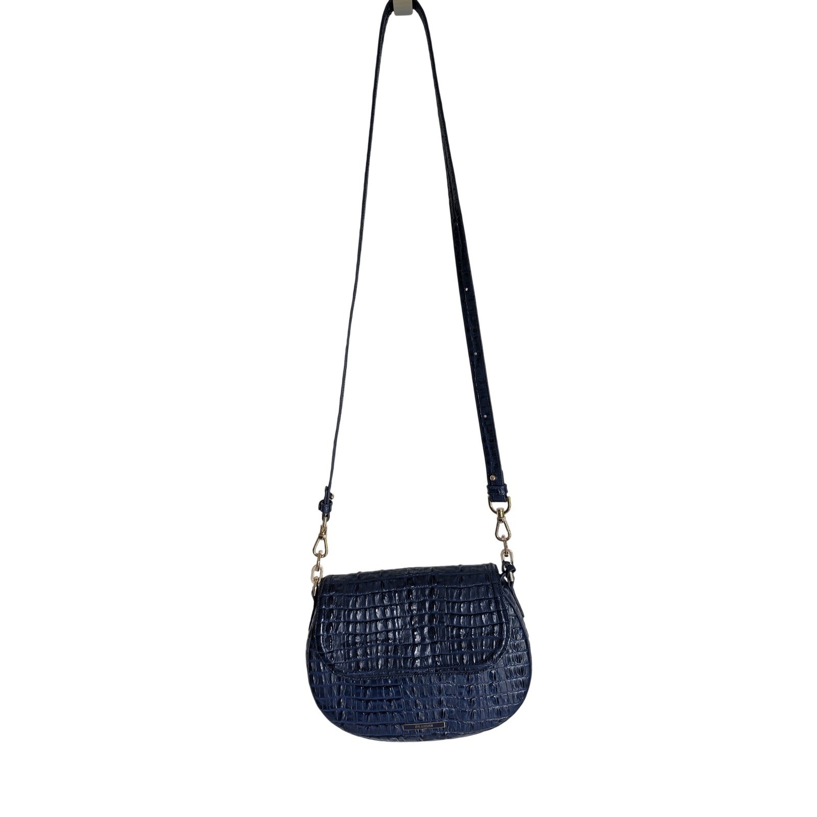 Brahmin Cynthia Leontyne Small Embossed Leather Bag and Jane Mini Wallet