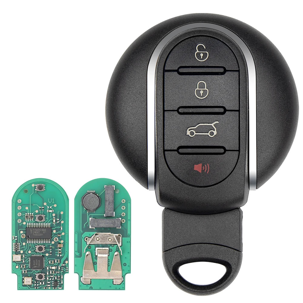 Liberty Smart Remote Car Key Fob 315/434/ 868MHz ID49 7945 Chip for Mini Cooper
