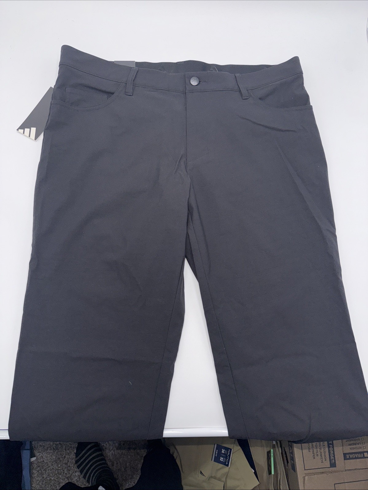 $100 Adidas Ultimate365 5-Pocket Pants – IW0199- Black – 32W 30L- New Tag