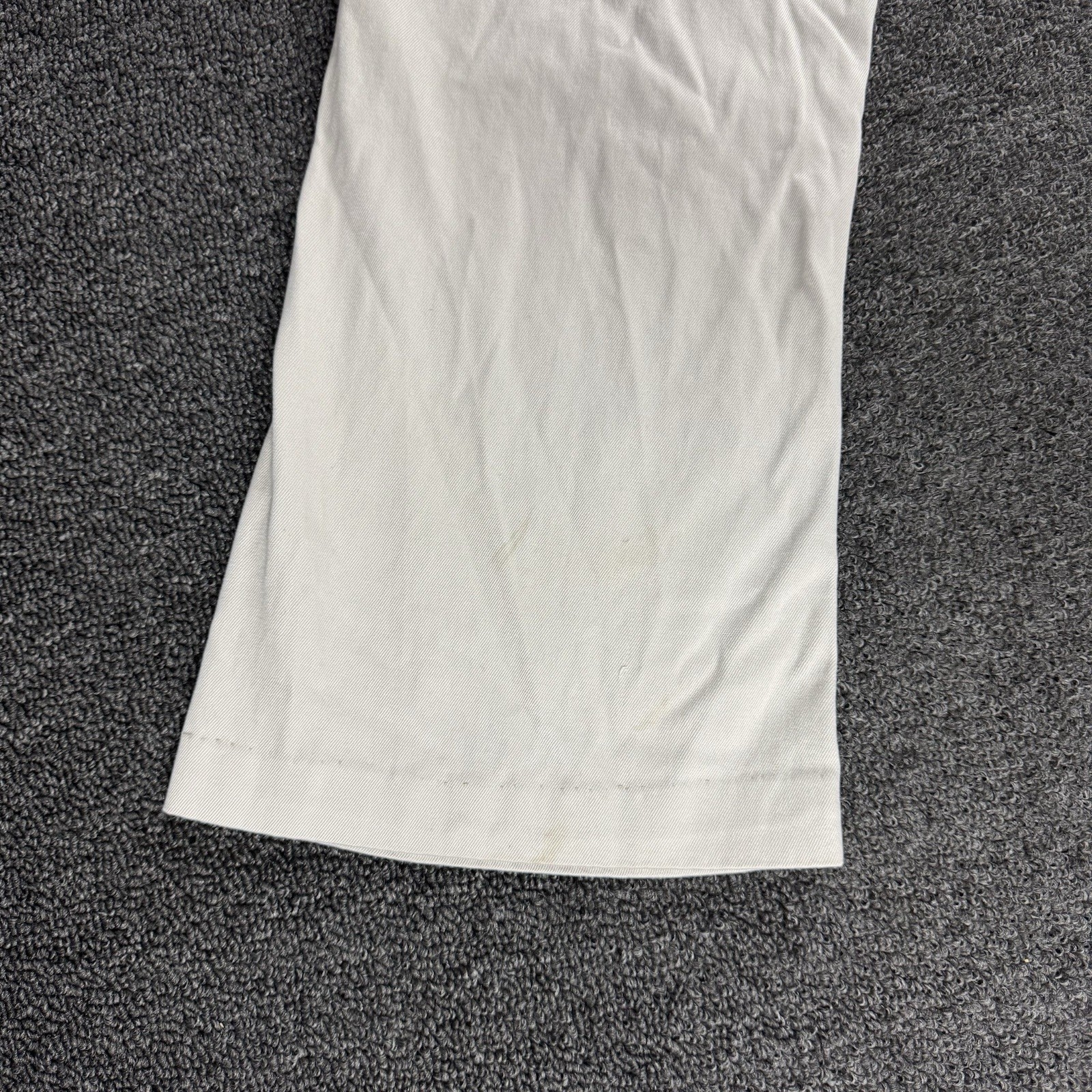 Y2K Capri Cropped SO Stretch Juniors Size 9 Tall/ WMs 6 Solid Cream Beige Pants