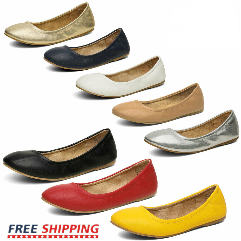 Dream Pairs Women’s Ballet Flats Shoes Comfort Slip On Ballerina Flat Shoes