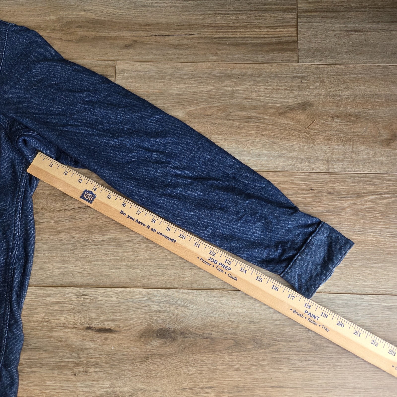 3Sixteen Cotton Button Up Navy Blue Men’s Size Medium Long Sleeve Shirt