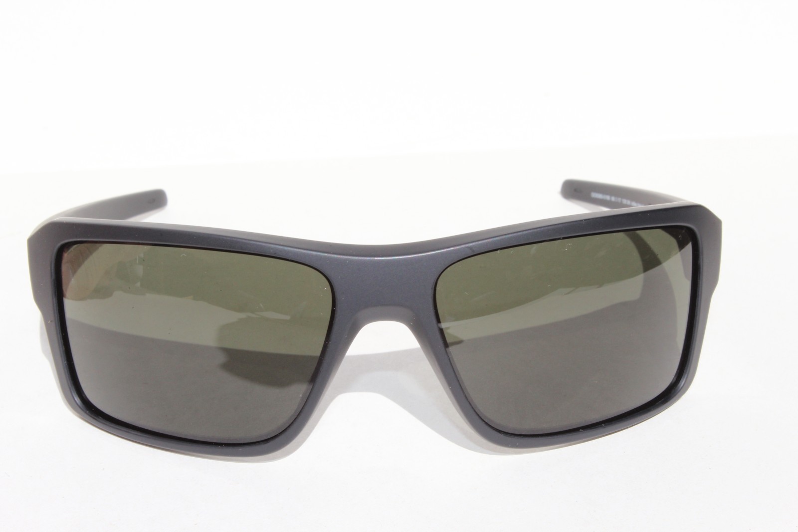 OAKLEY Double Edge Sunglasses Matte Black/Dark Grey OO9380-01 NEW