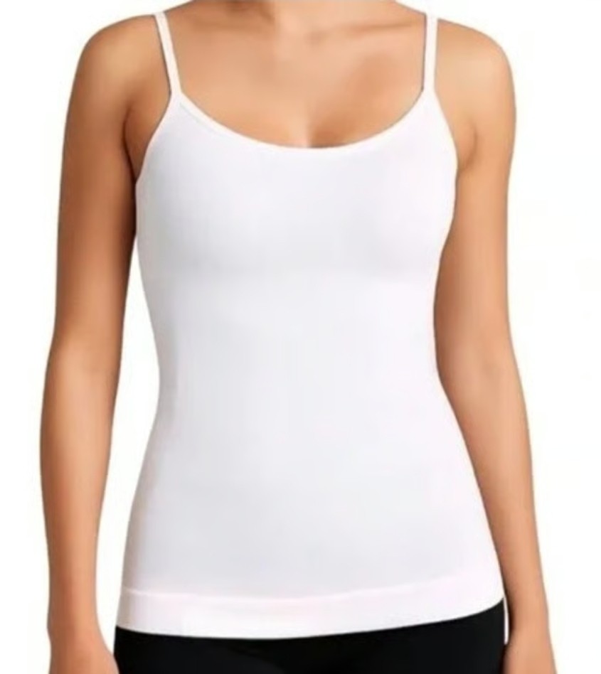 Shapermint Shapewear Camisole Womens 4XL White Smoothing Slimming Tank Top