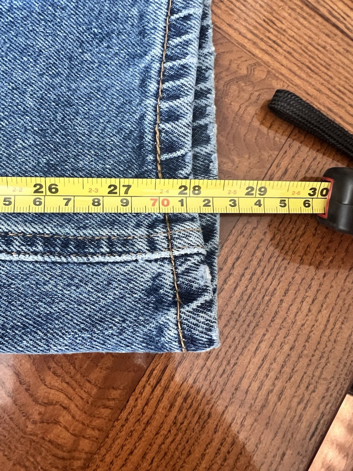 Levis 541 Athletic Taper Mens Jeans 48×30 Dark Wash Blue Stretch 18757-0081 NEW