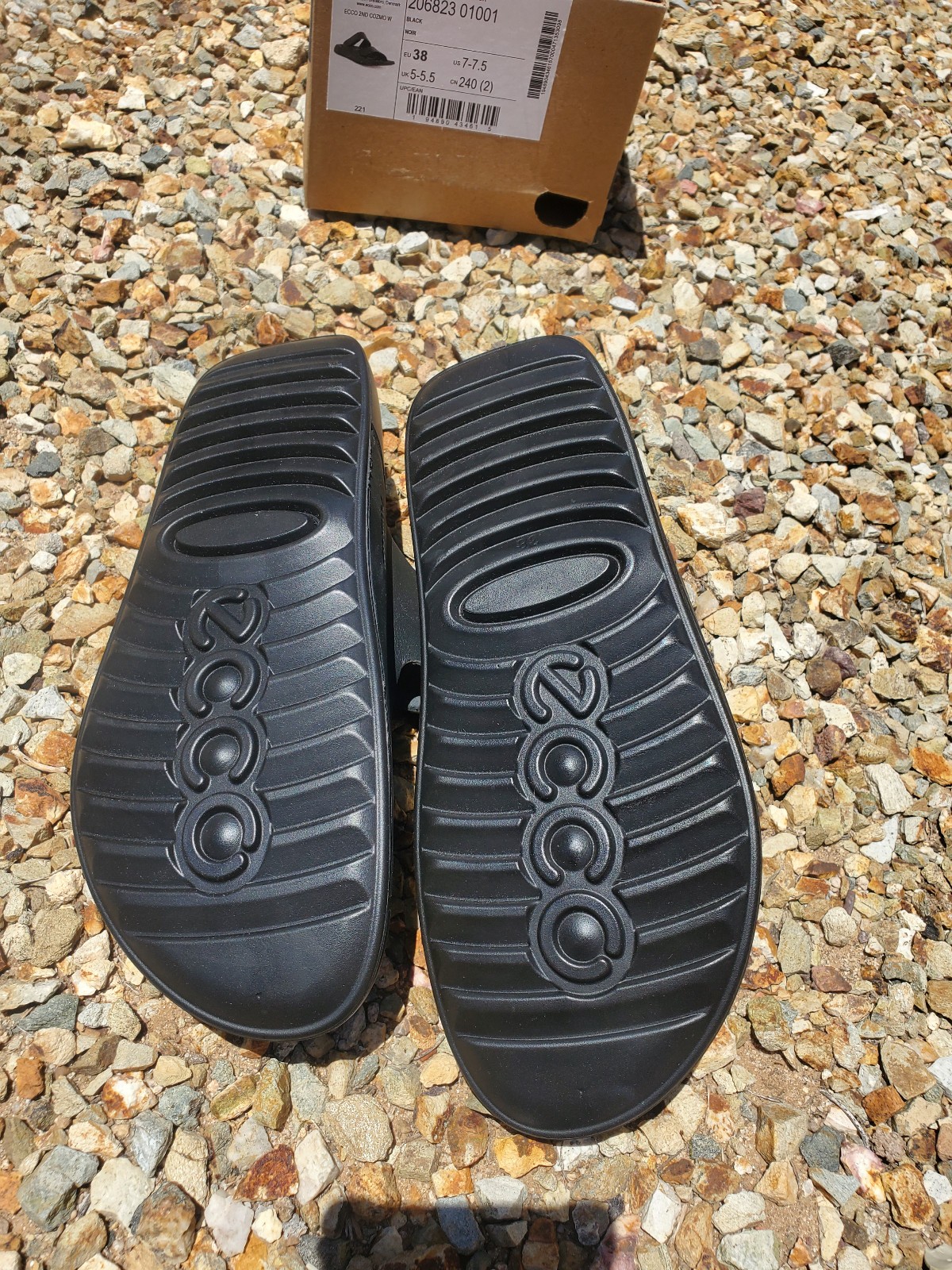 ECCO 2ND COZMO W Black size EU 38 US 7 – 7.5 New with Box