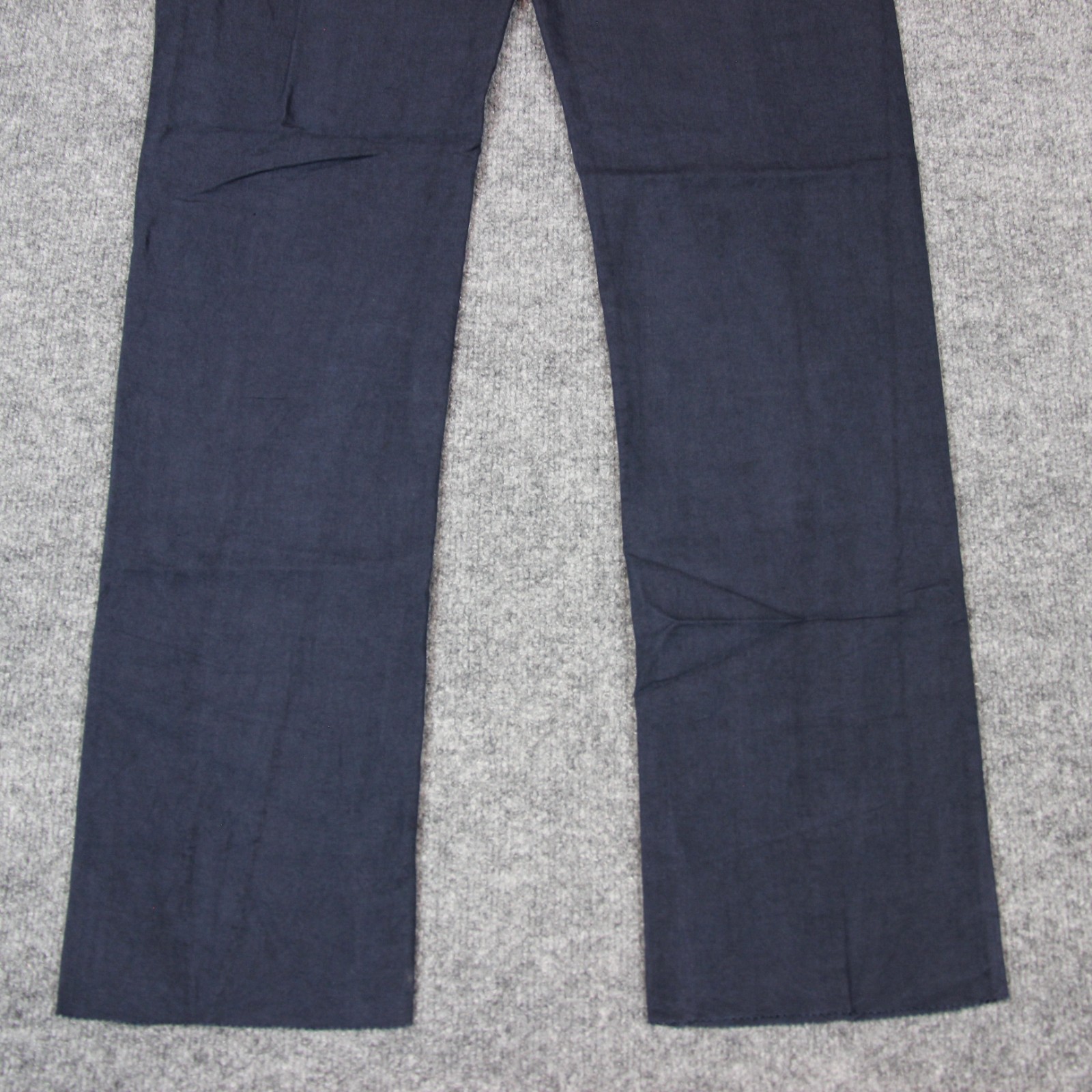 Sid Mashburn Pants Men’s 34X36 Blue Unhemmed Garment Dyed Sport Trousers *FLAW