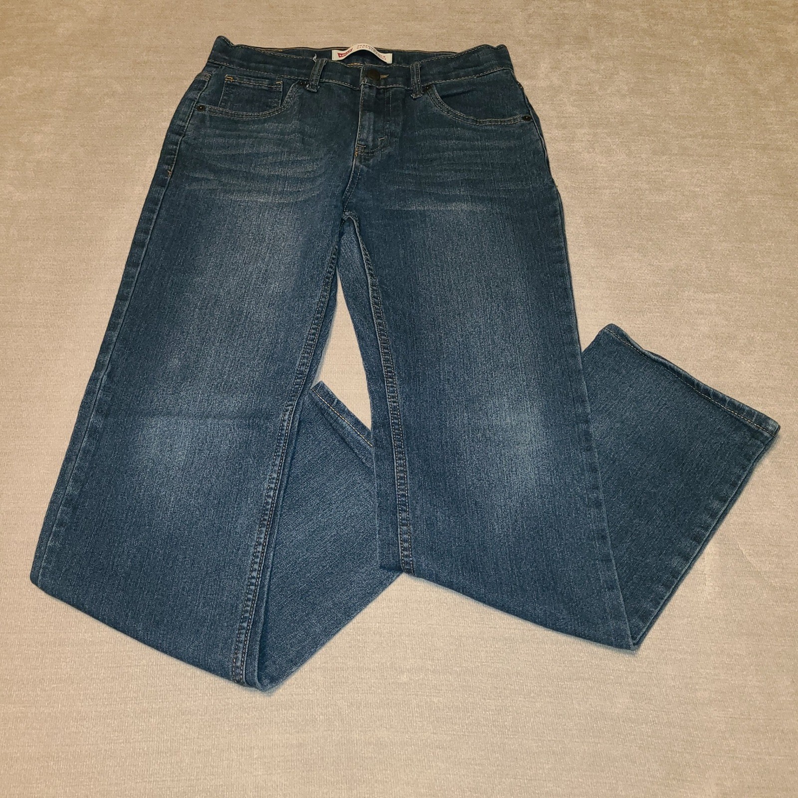 Levis 514 Straight Fit Jeans Kids Size 18 Reg Blue Denim Pants 29×31