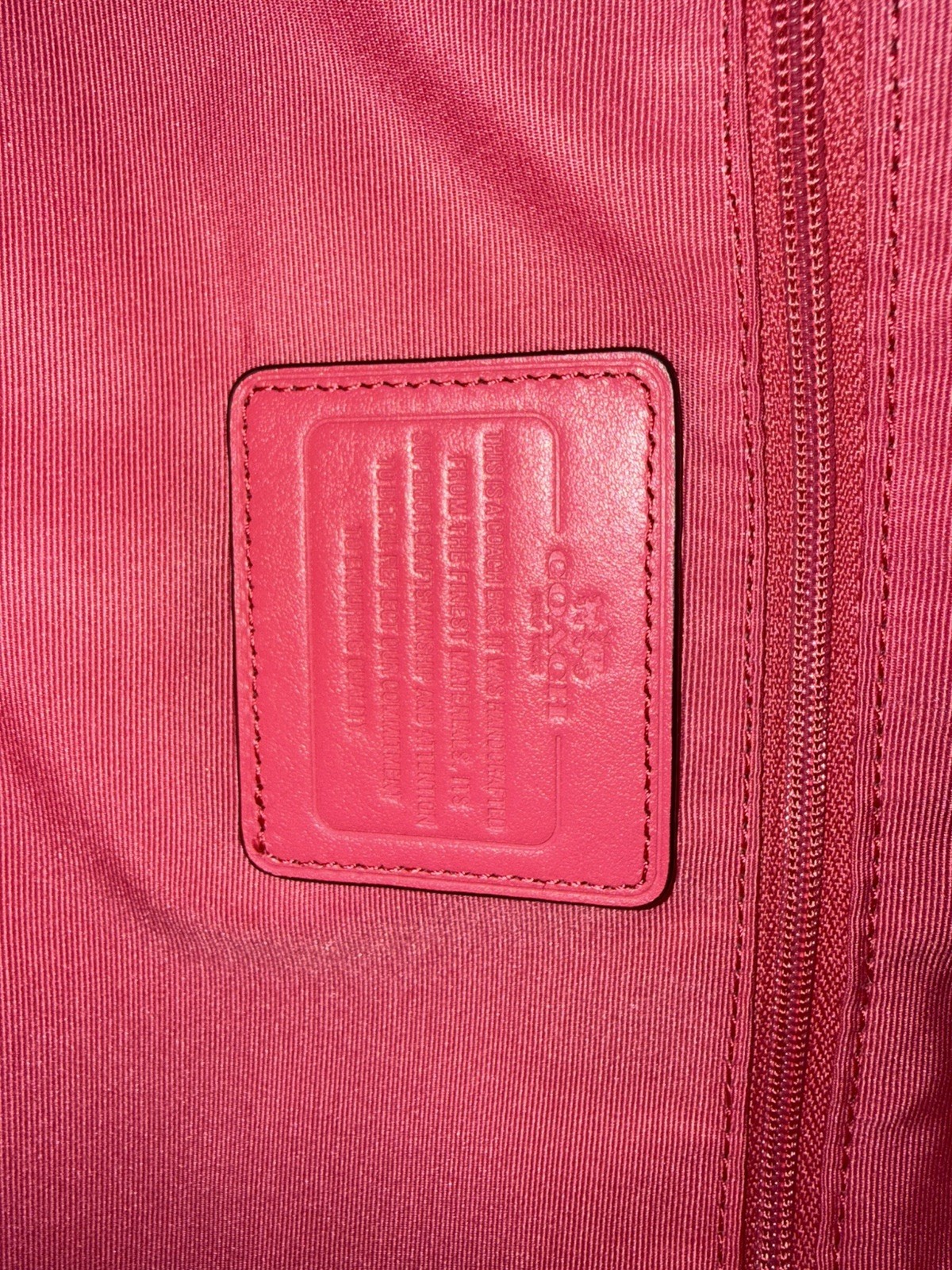 Gorgeous COACH pink Madison Carlyle Should Bag EXCELLENT CONDITION