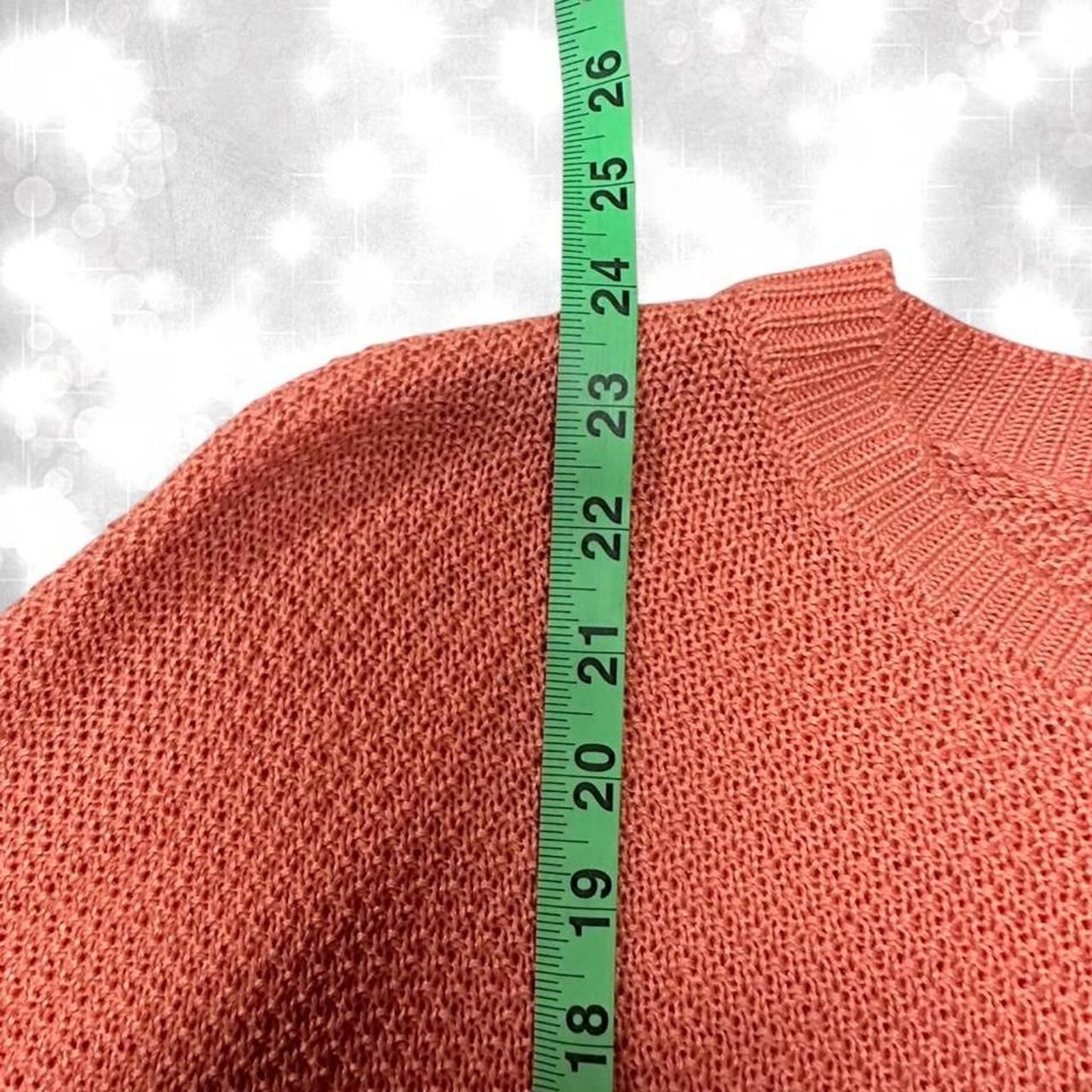 Y2k Quarter Button Coral Long Sleeve Textured Top