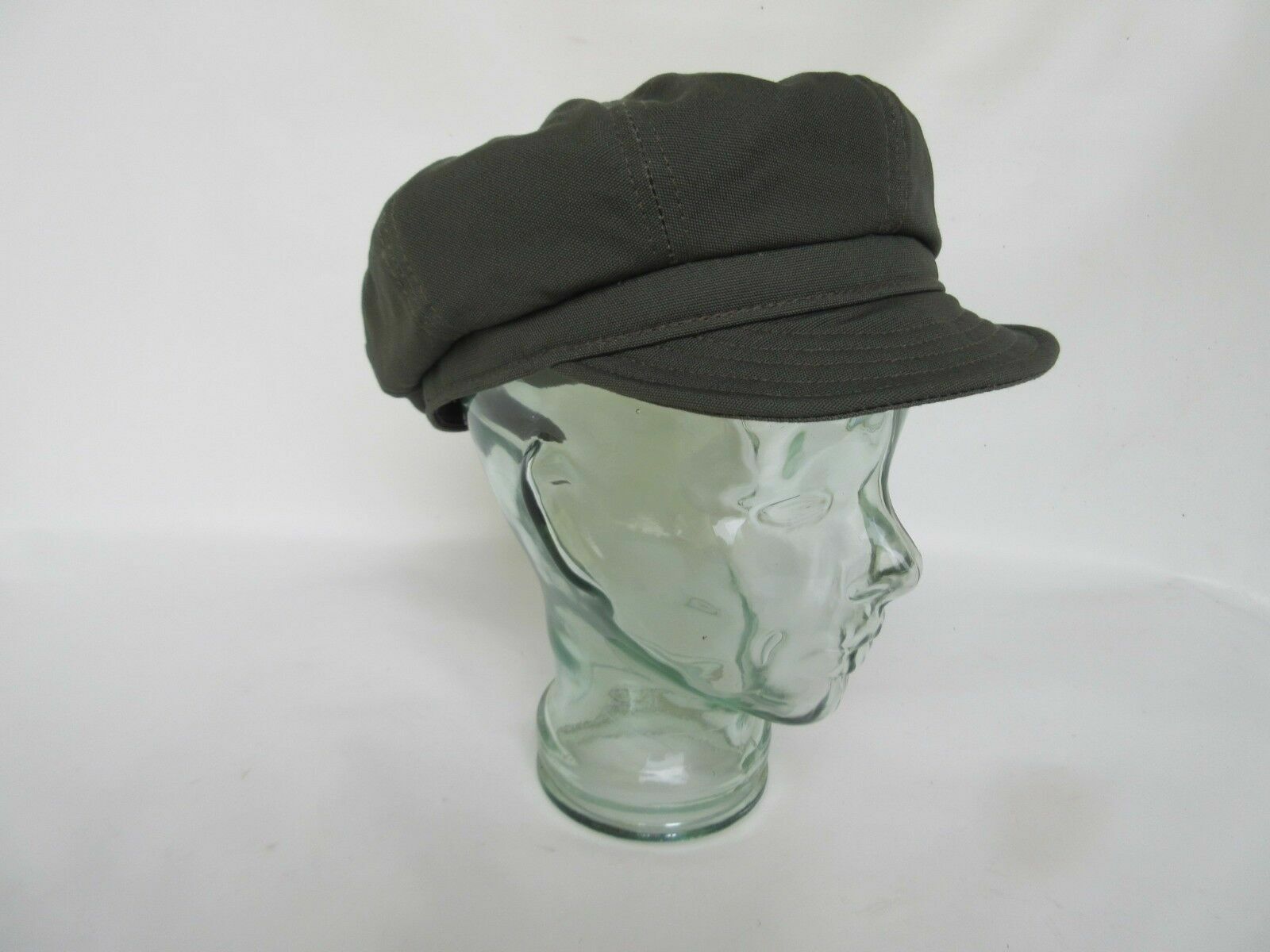 Canvas Fiddler Slugger Spitfire Cap Hot Rod Rockabilly US ARMY Vintage Nose Art
