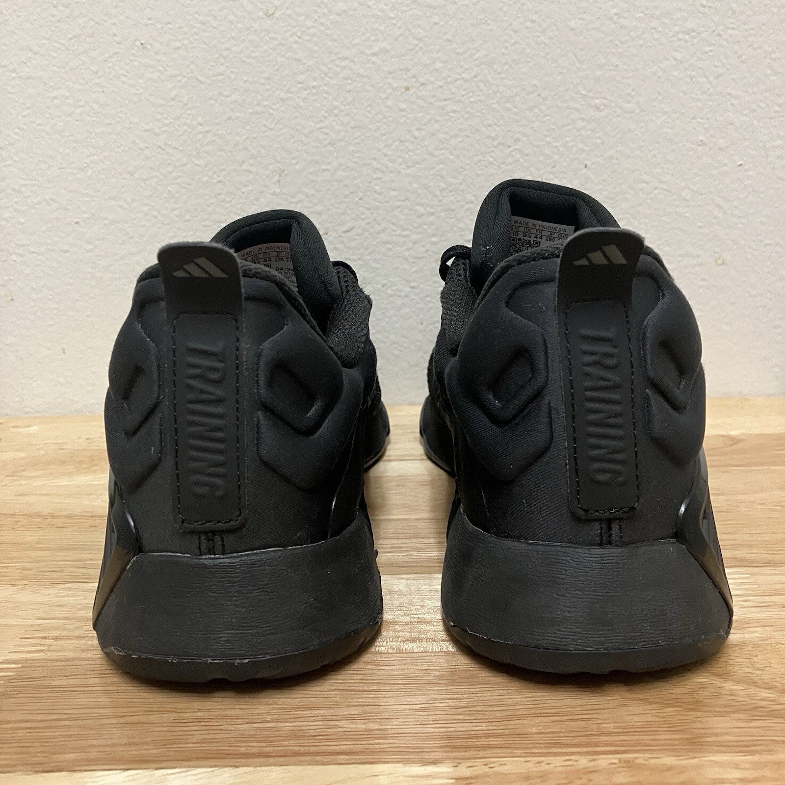 Size 10 Men’s Adidas Dropset 3 Training Black Sneakers Athletic Shoes IG3861