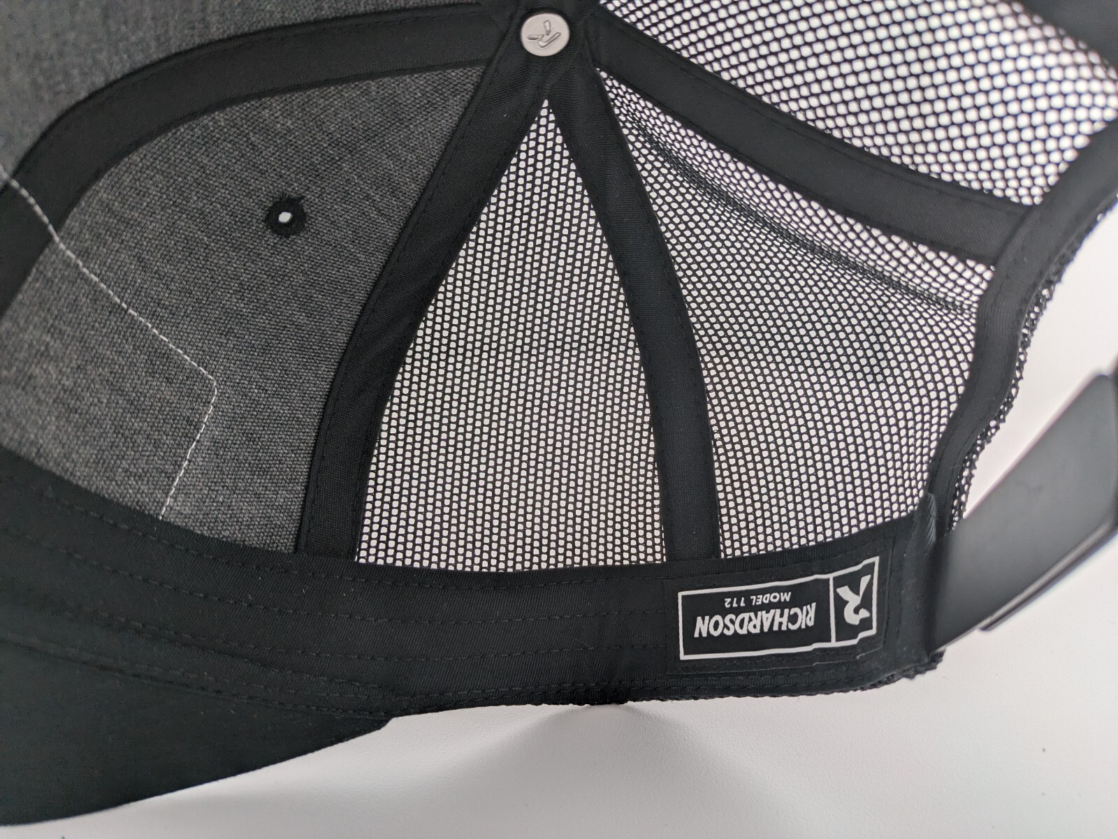 TRD Toyota Racing Development Richardson 112 Trucker Snapback Black.