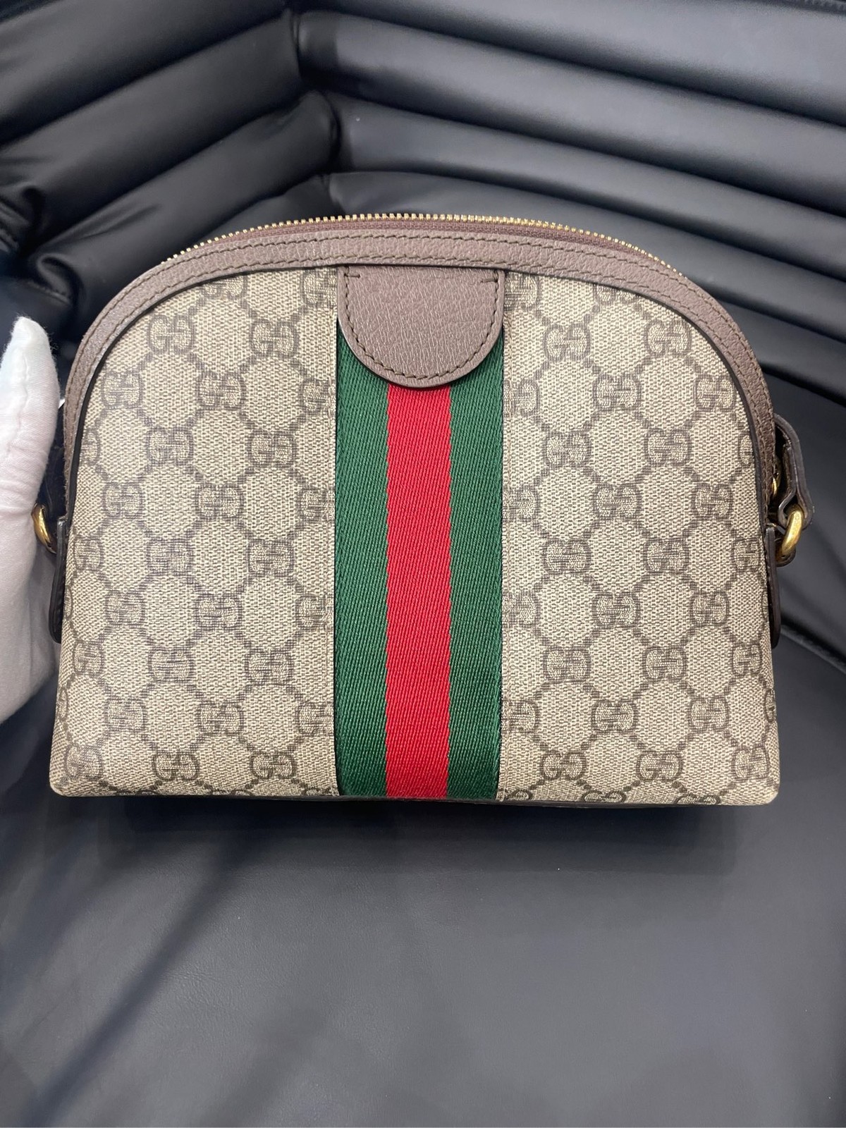 Gucci shell bag (23 × 13.5 × 4)cm