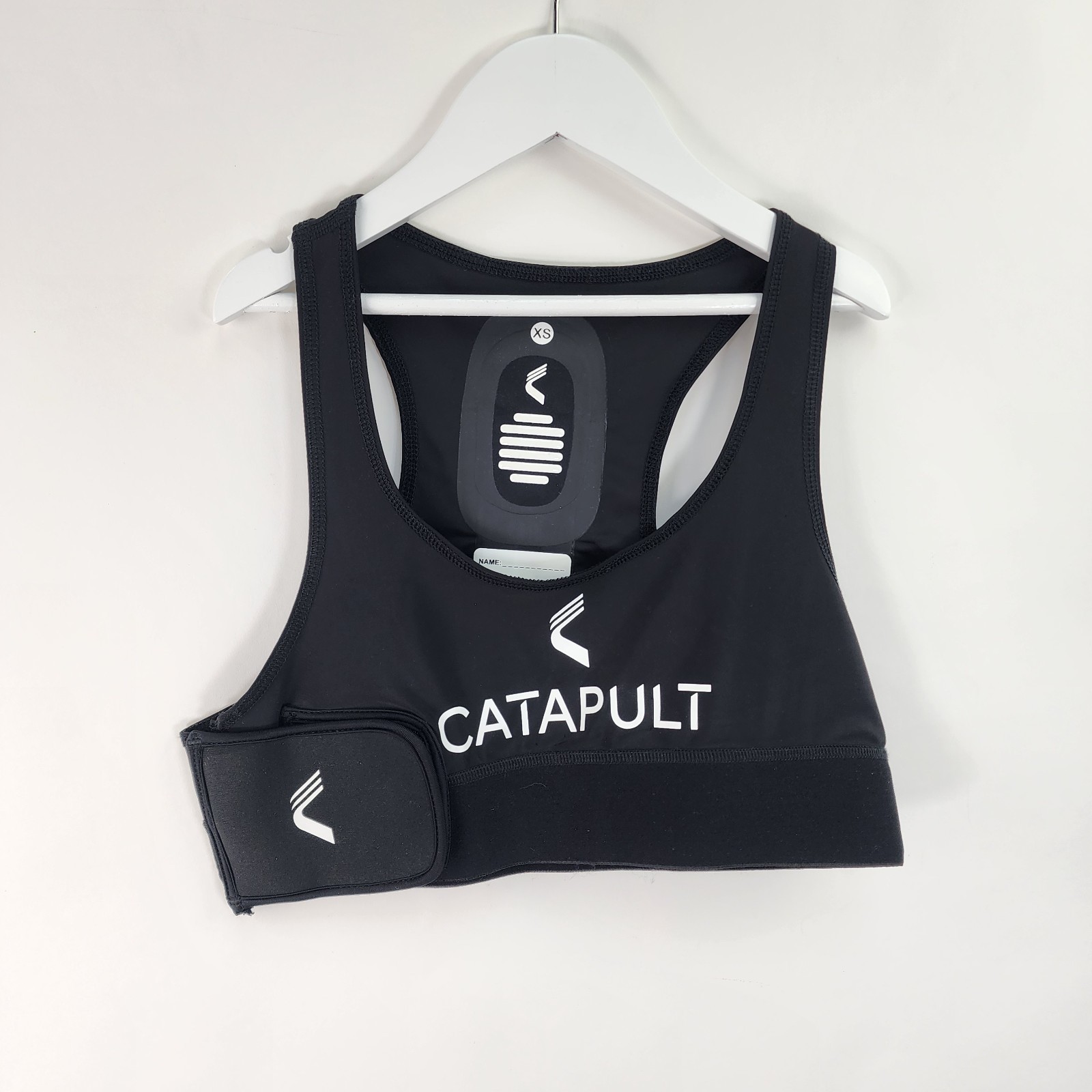 Catapult GPS Vest Team One Women’s S Black Stretch *GPS Tracker NOT Included*