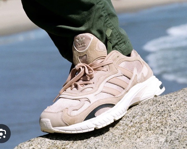 Adidas Temper Run Pale Nude Sneakers SNS Exclusive Ee6595 Men’s Sz5 / Wms 6