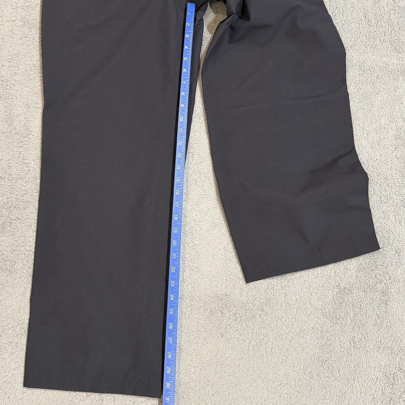 Cabelas EXV Gore-Tex Rainwear Pants Men’s M Regular Black Nylon Elastic Waist