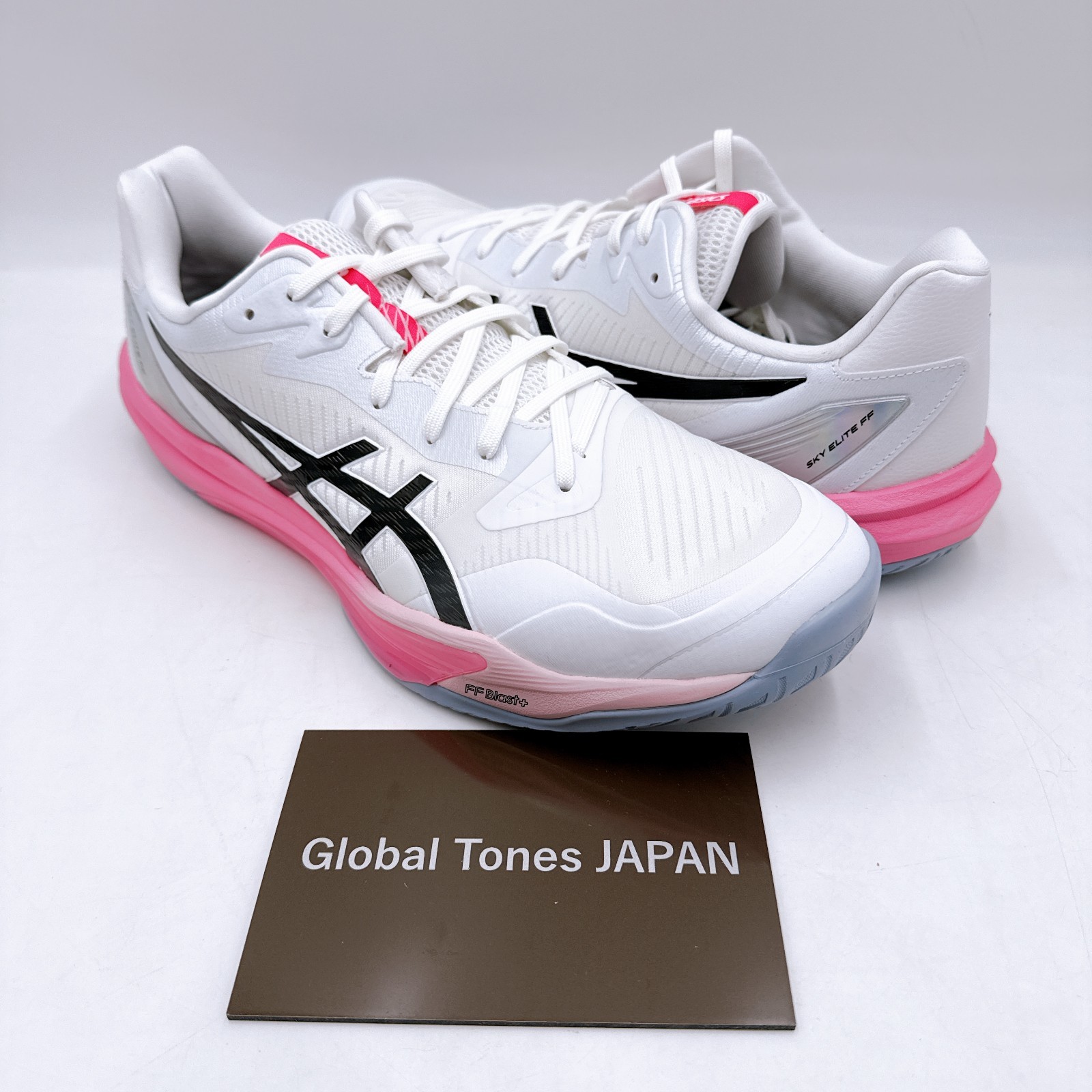 ASICS SKY ELITE FF 3 1053A081 100 White Dragon Fruit Volleyball Shoes US 4.5-16