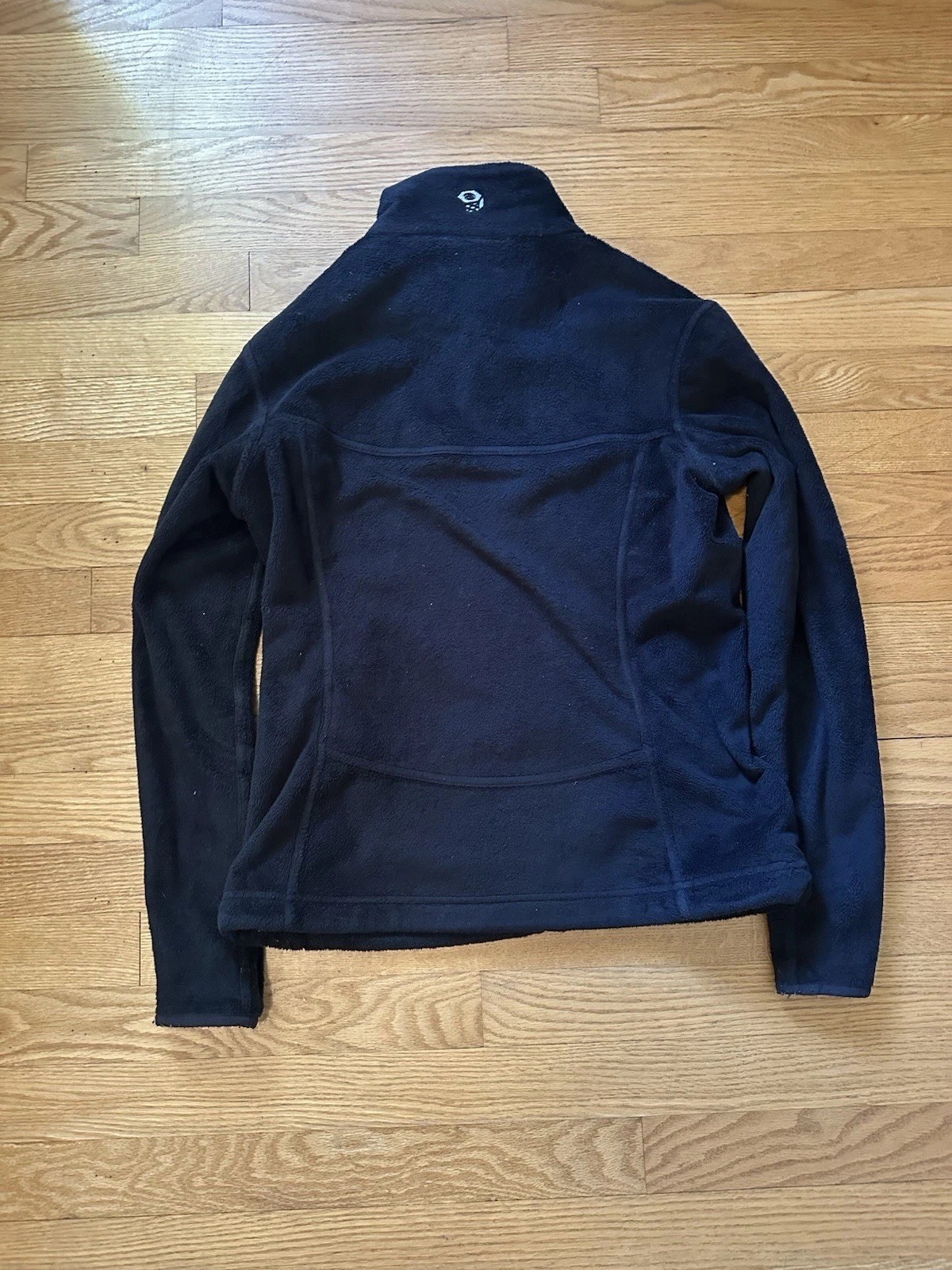 Mountain Hardwear Jacket Womens Black Pyxis Fleece Full Zip Size Small OL3866