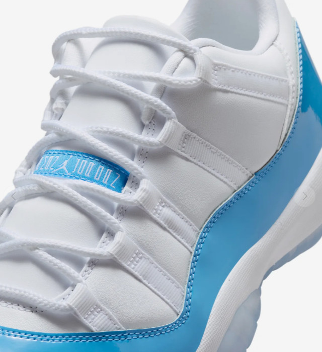 Nike Air Jordan 11 Retro Low Men Shoes University Blue White Black FV5104-100