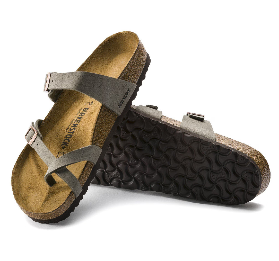 New Birkenstock Mayari Stone Birkibuc Sandals Women’s-Regular/Wide EU 37-41