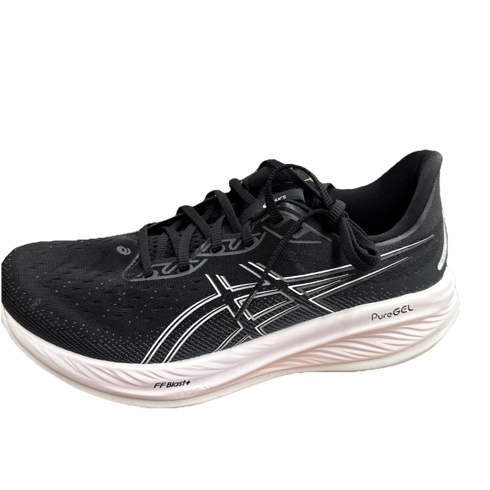 ASICS Men’s Gel Cumulus 26 Running Shoes Black/White, Size 9.5