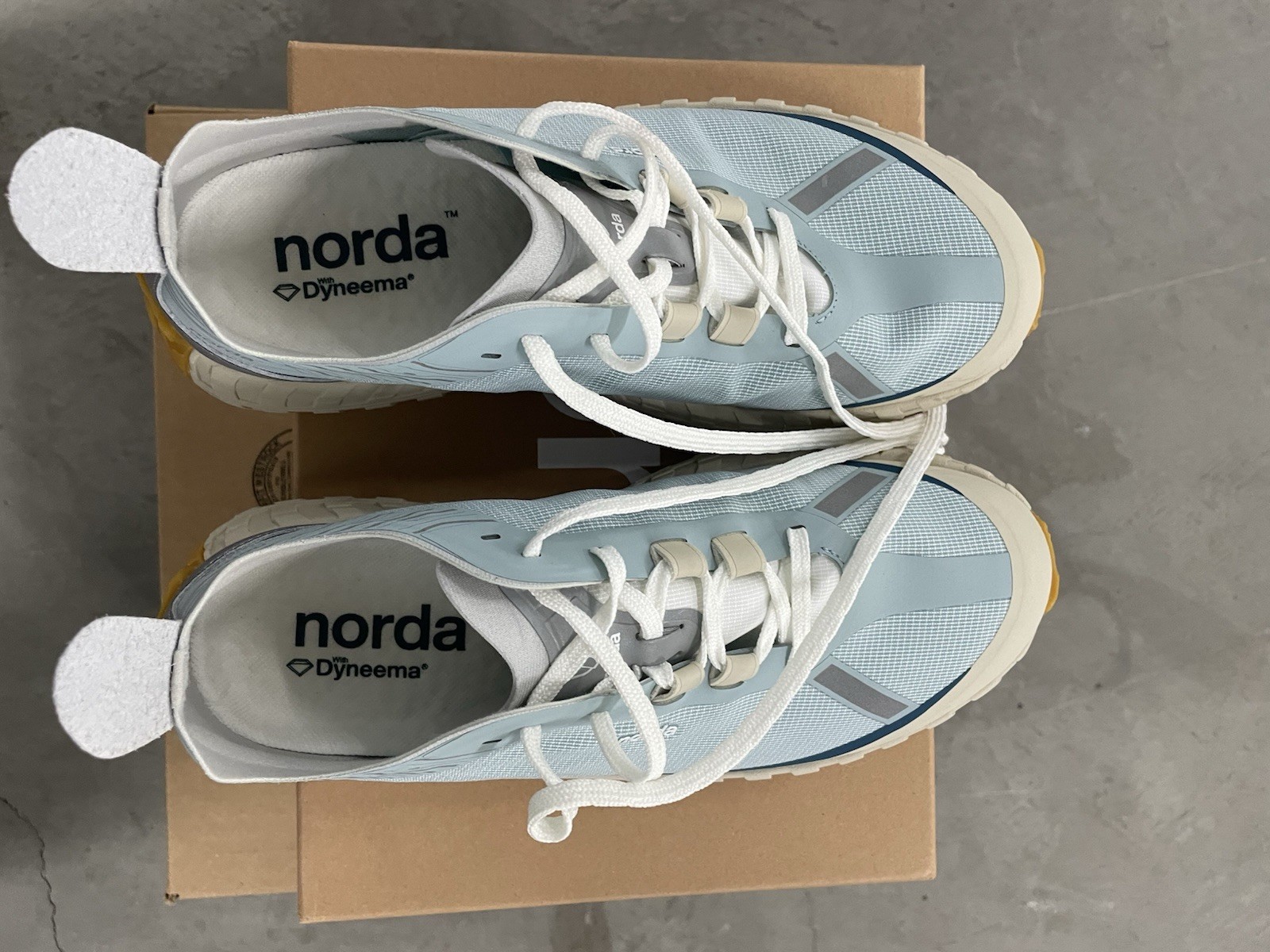 Norda 001 Trail Running and Hiking Shoes, New in box, Never Worn, Men’s size 9.
