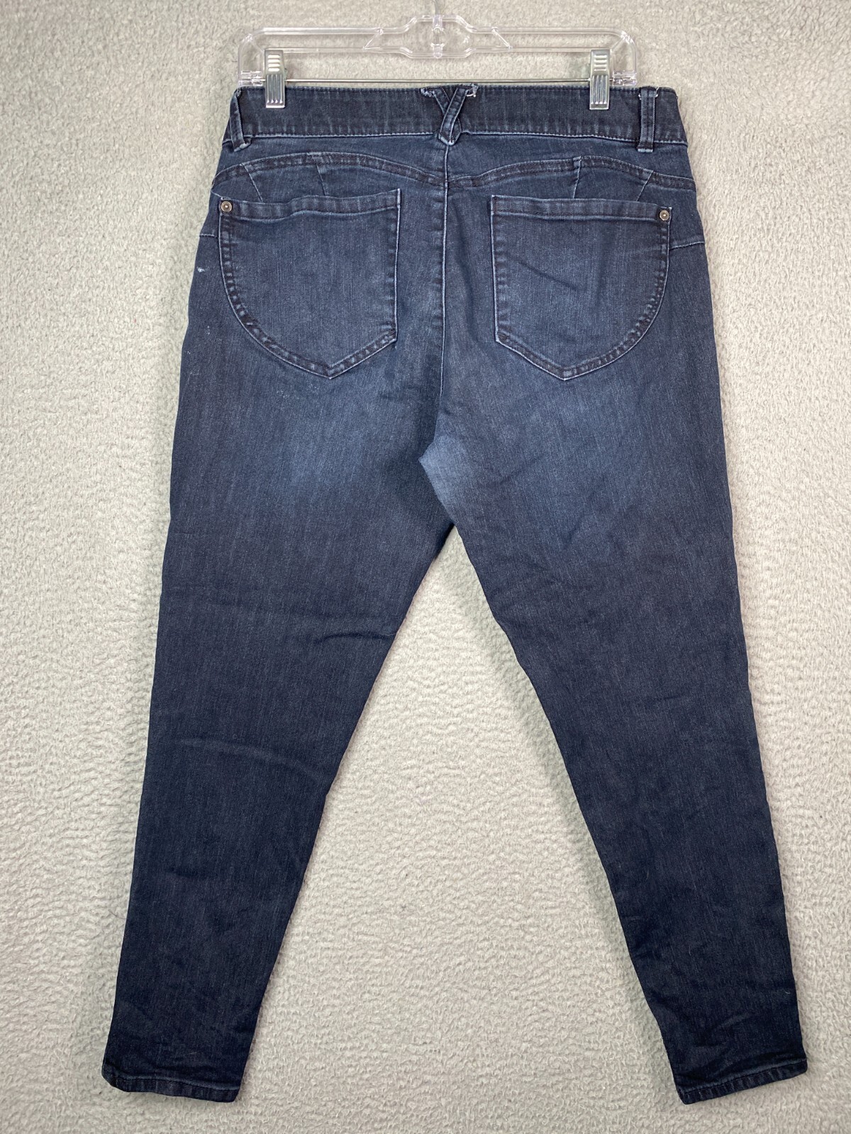 Democracy Ab Technology Jeans Womens 12P Blue Skinny Fit Dark Wash Denim