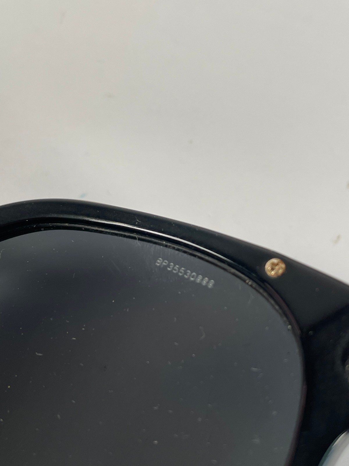 PRADA SPR17T 1AB-5S0 Black Sunglasses 53-20-140 Black Lenses