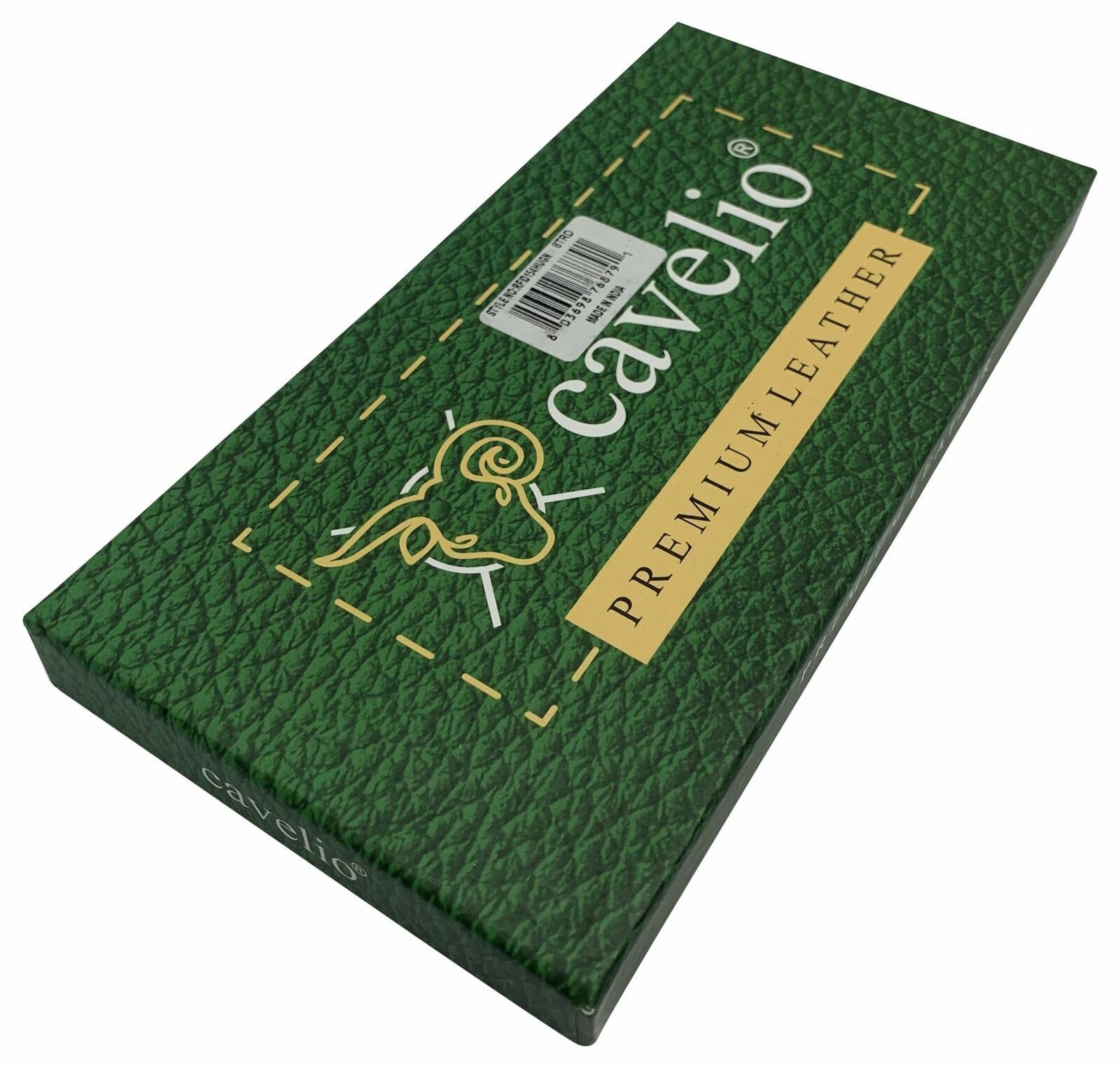 Genuine Leather Long Bifold Checkbook Cover Wallet Multi Card Pocket Holder USA