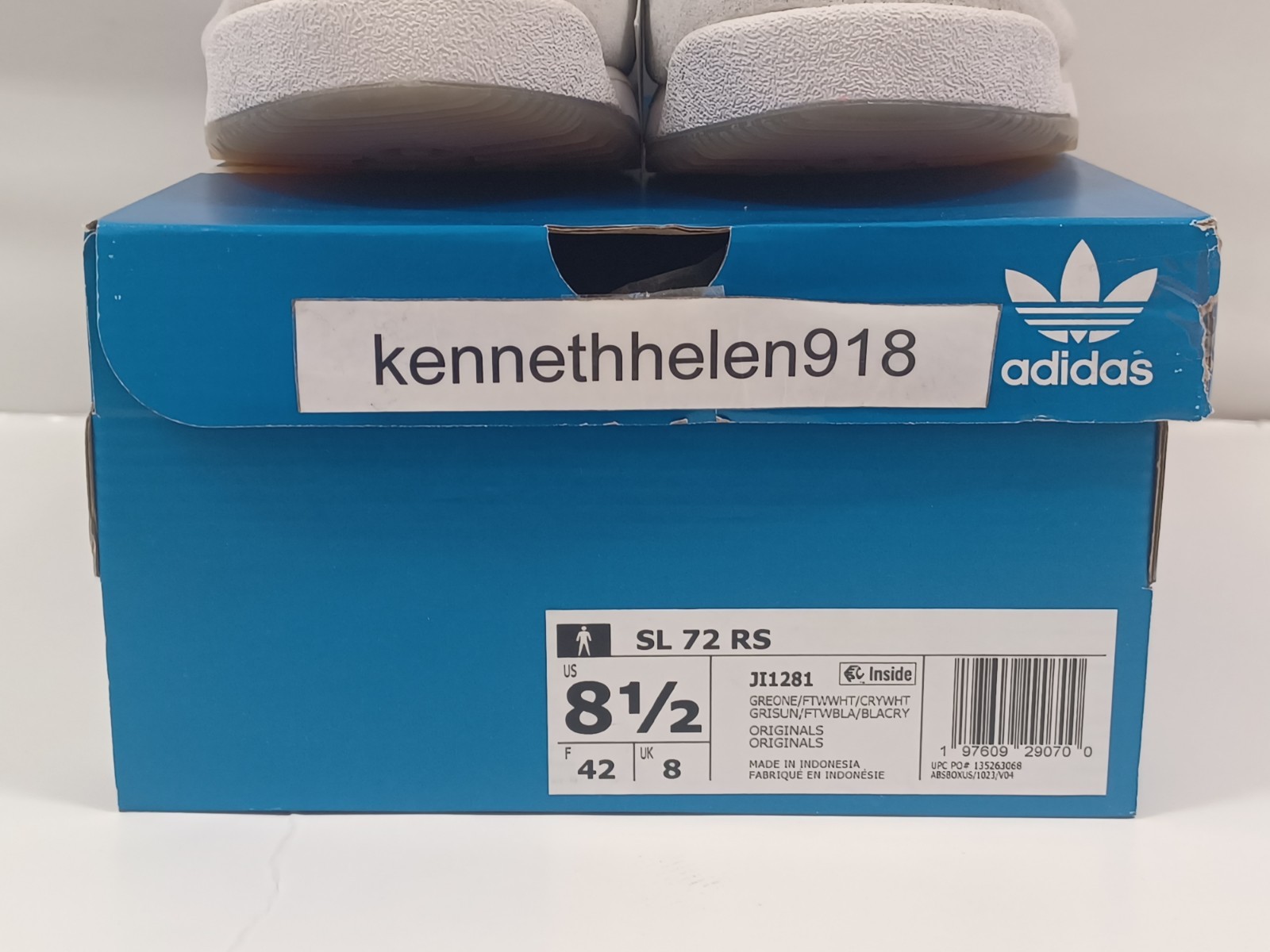 ADIDAS ORIGINALS SL 72 RS SHOES JI1281 MENS SIZE 8.5