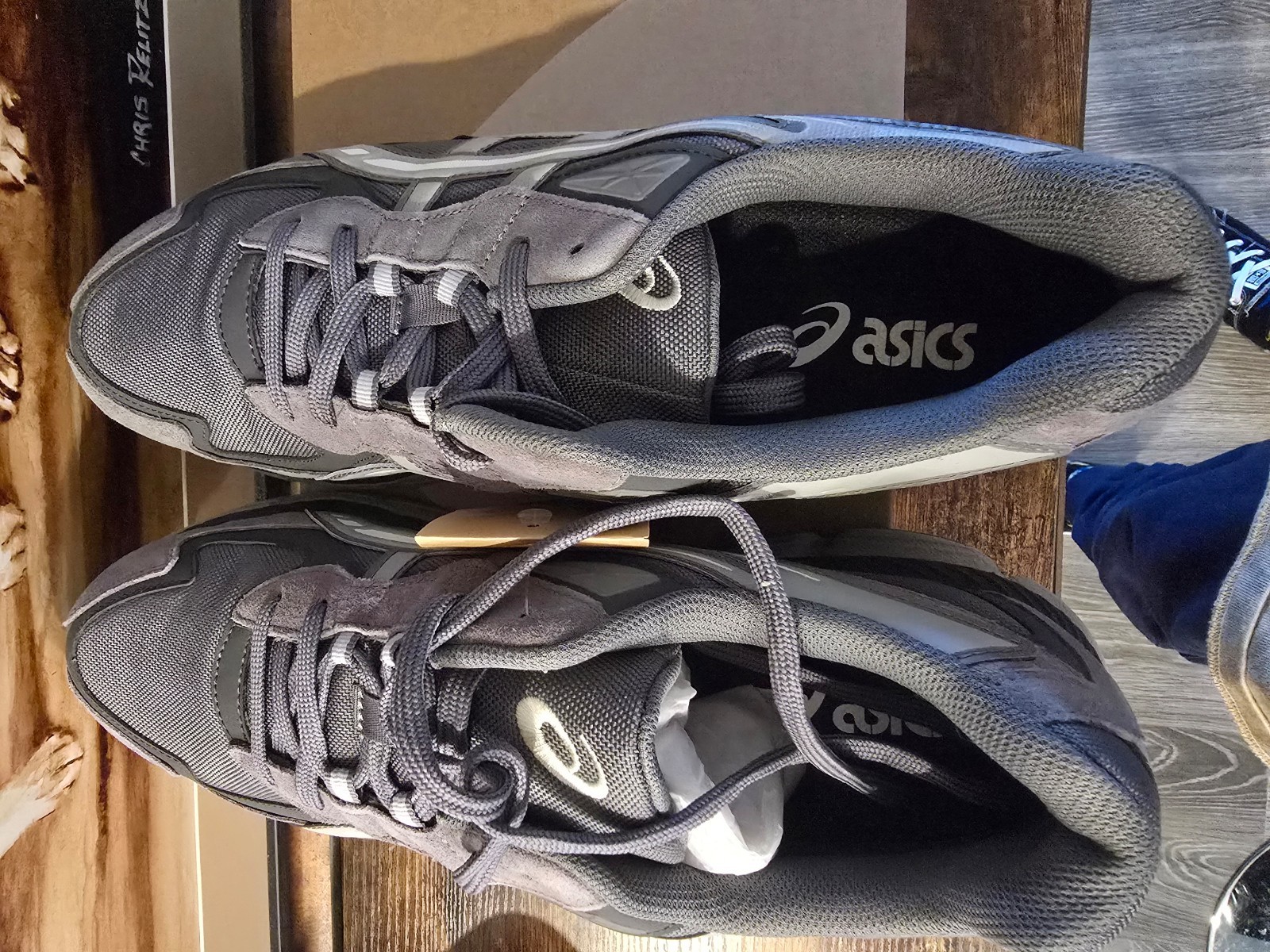 ASICS GEL-NYC 2055 1203A755 021 Carbon Cement Grey Sports Style Shoes Size 13 US