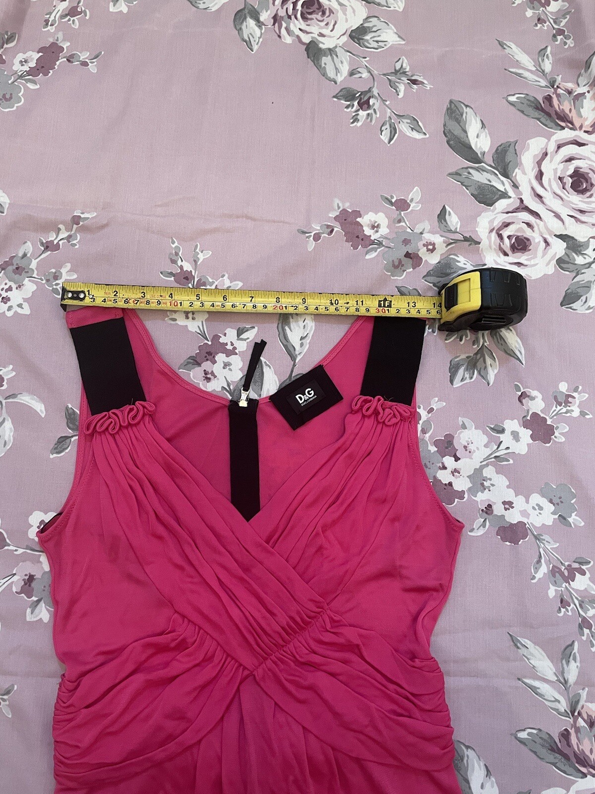 Dolce Gabbana Dress Special edition shocking pink dress size 42