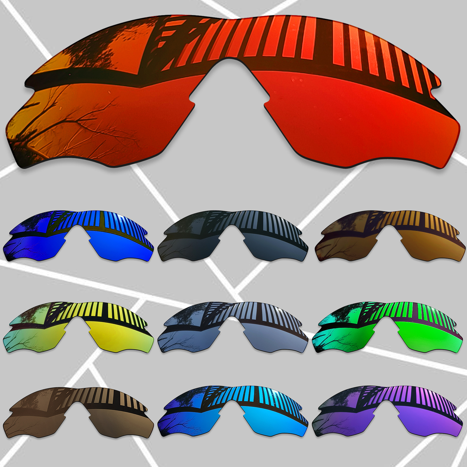 TRUE POLARIZED Replacement Lenses for-Oakley M2 Frame OO9212 Wholesale