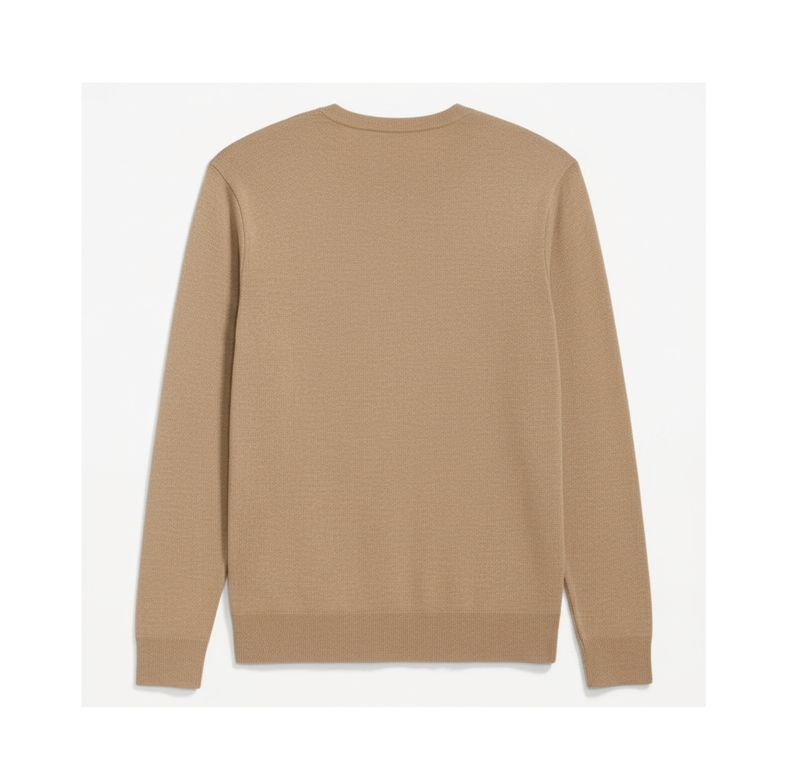 Men’s-Crew Neck Sweaters-Light Weight-Lt Gray-or Tan-60% Cotton-Preowned-Sz XLT