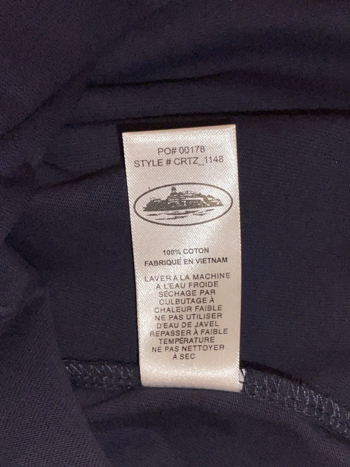 Corteiz DA STATES USA Exclusive Tee Shirt Blue Size L IN HAND NOW