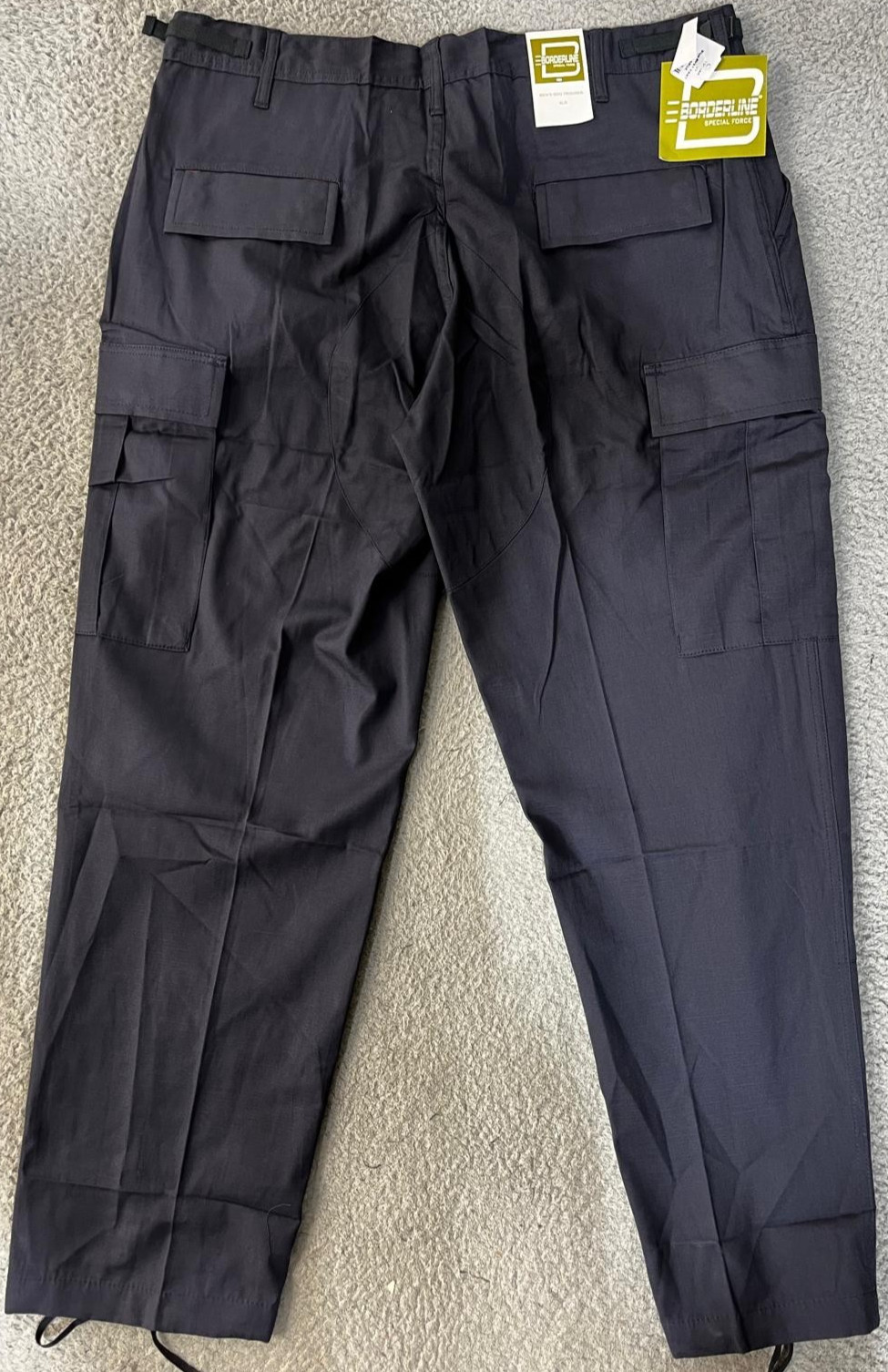 Borderline Special Force BDU Pants Navy Blue Ripstop Cargo Military Tactical XL