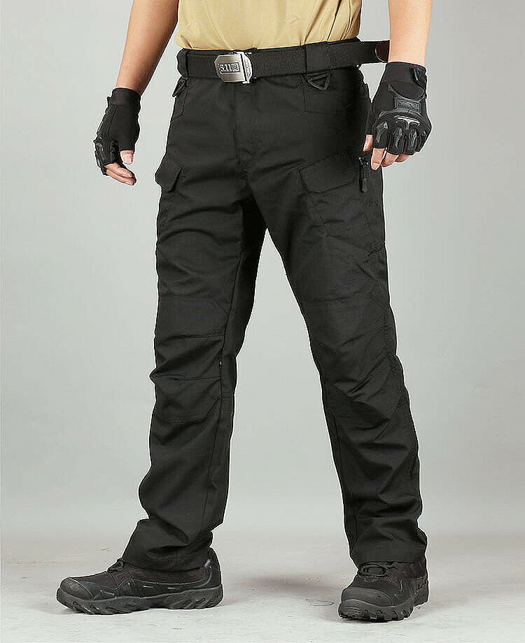Mens Cargo Pants Work Combat Pants Outdoor Hiking Waterproof Trousers Tactical