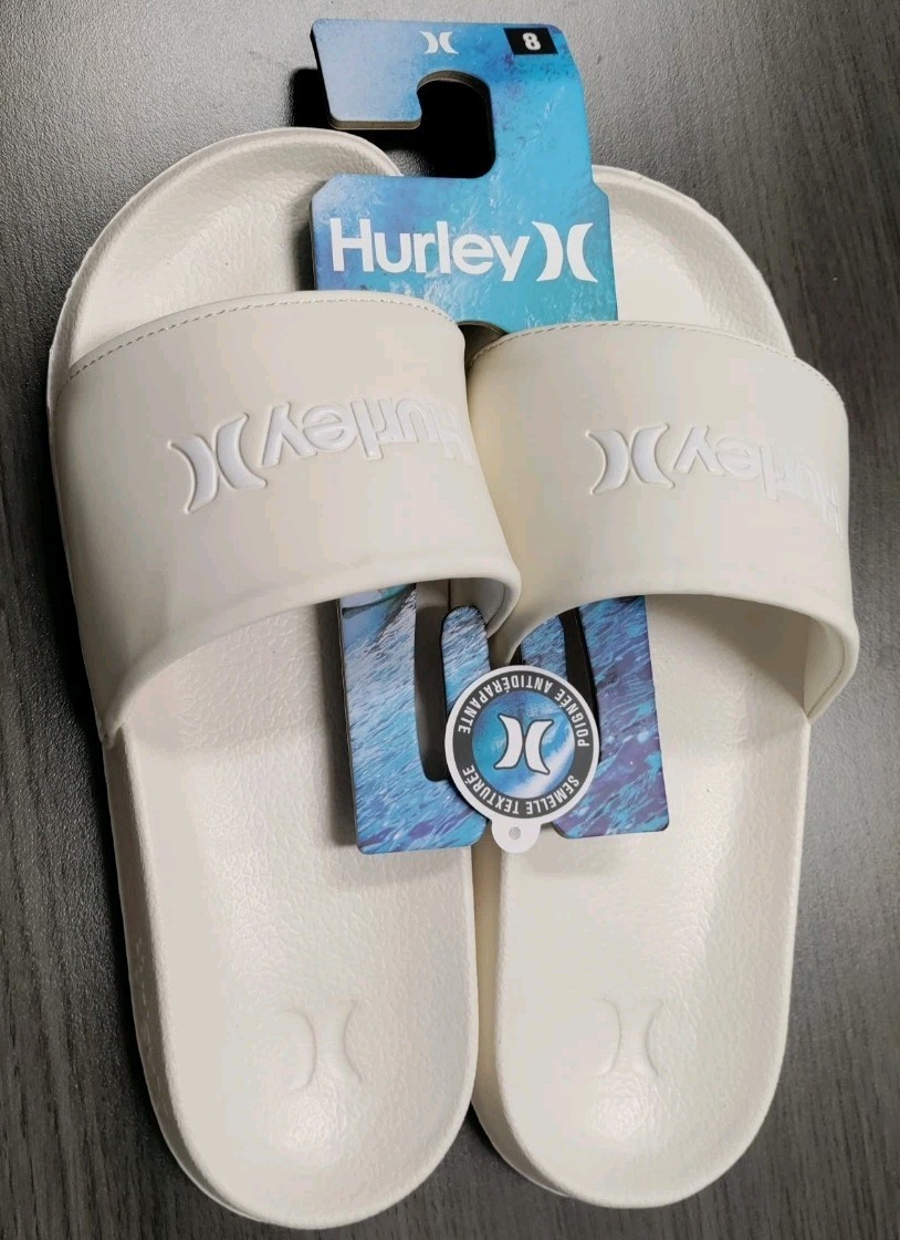 HURLEY MEN’S SANDALS TEXTURED OUTSOLE NON-SLIP GRIP ” IT DOESN’T COME IN A BOX”