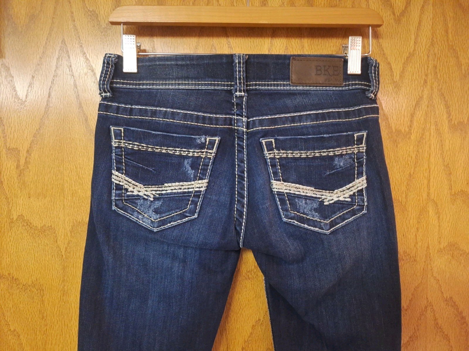 BKE Denim Women’s Pre-owned Jeans ~ Stella ~ Stretch/Skinny Jeans Size 24 × 33.5