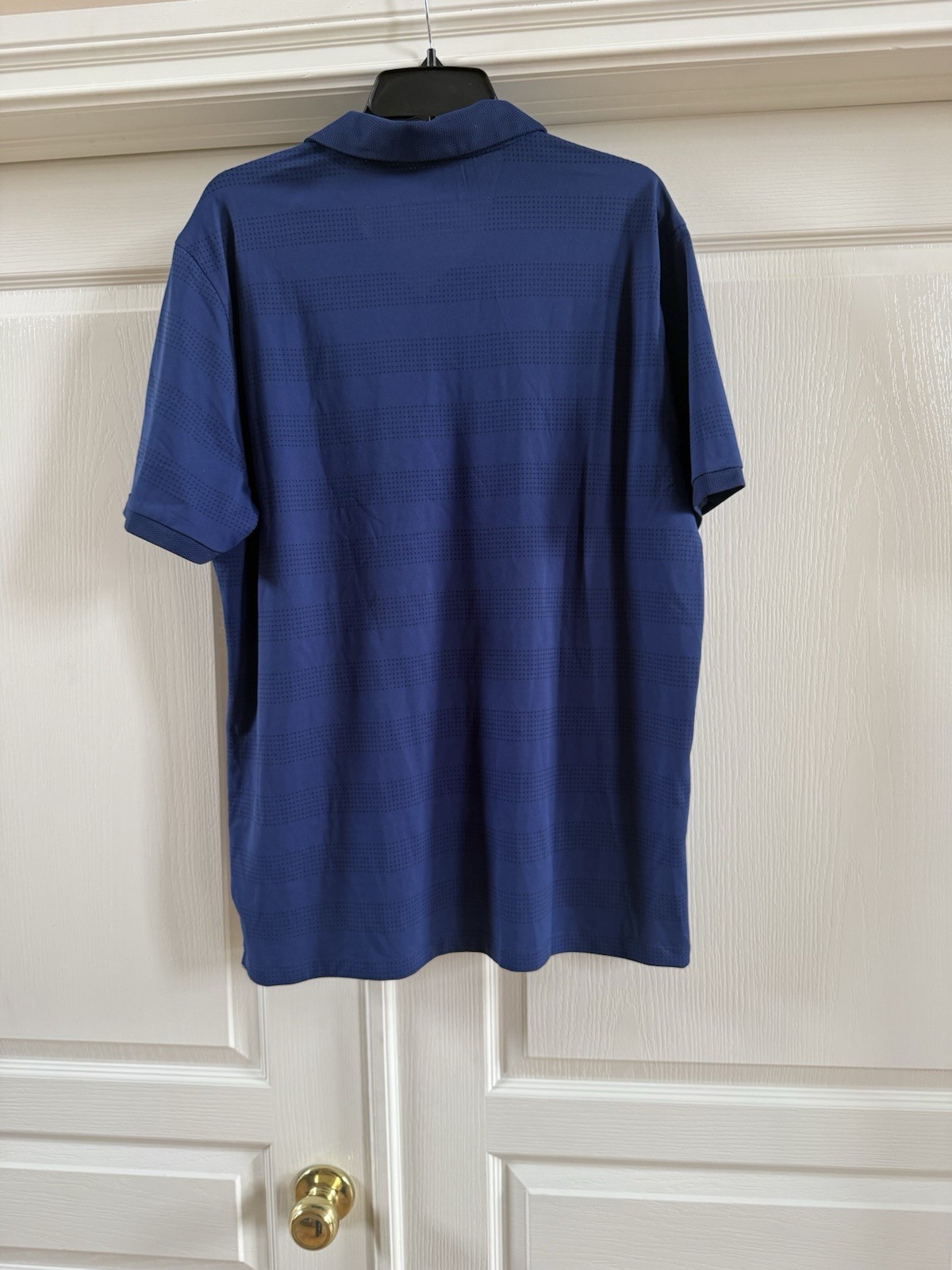 Men’s Nike Zonal Cooling Golf Polo Shirt Blue Size Large