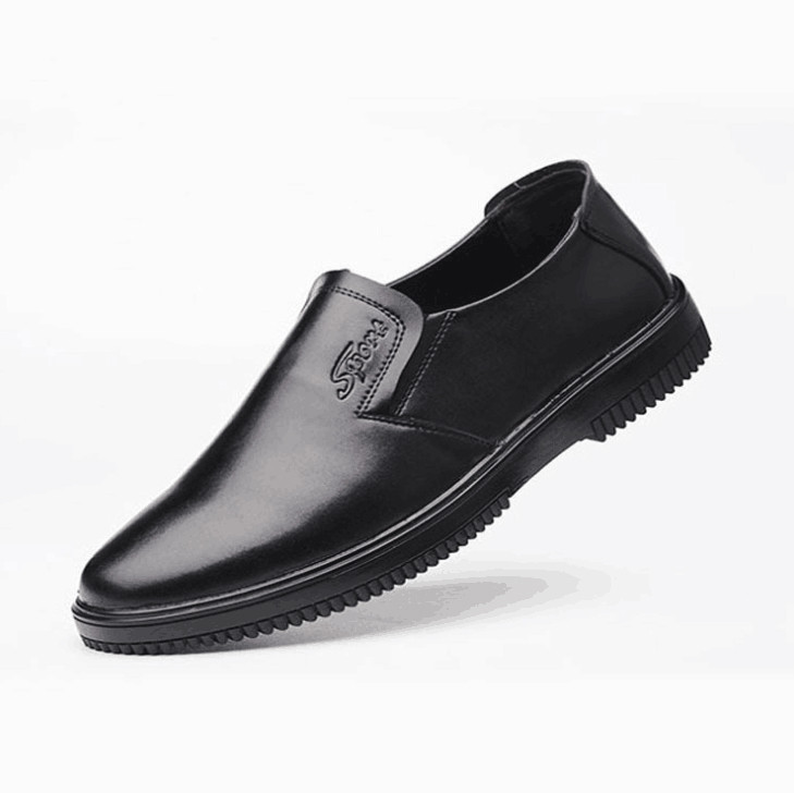 Men’s Restaurant Oil Resistant Kitchen Work Shoes Loafer Slip-On Skid Non-Slip