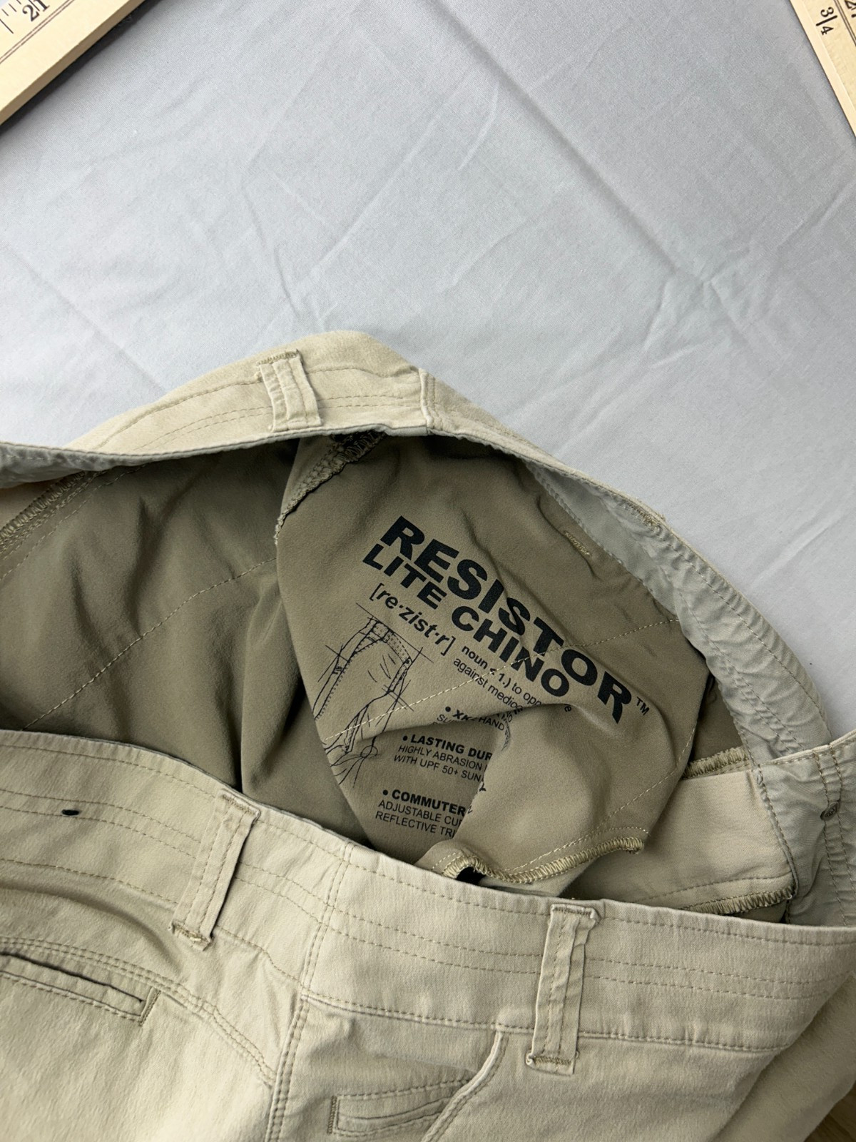 Kuhl Pants Resistor Lite Chino 36X31 Men’s Outdoor Hiking Light Khaki